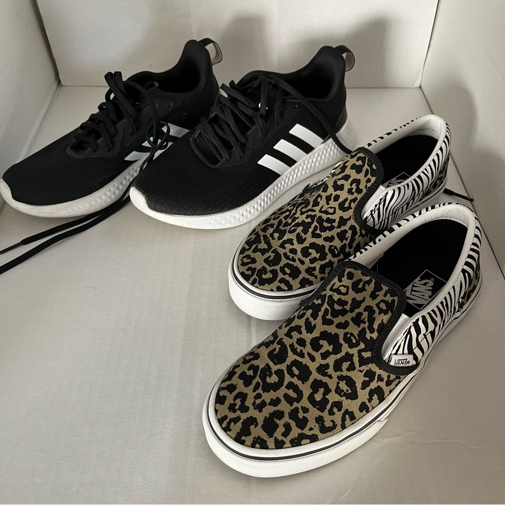 Athletic Sneakers Adidas VANS SIZE 5